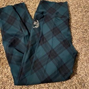 Victoria’s Secret Pink Plaid Leggings